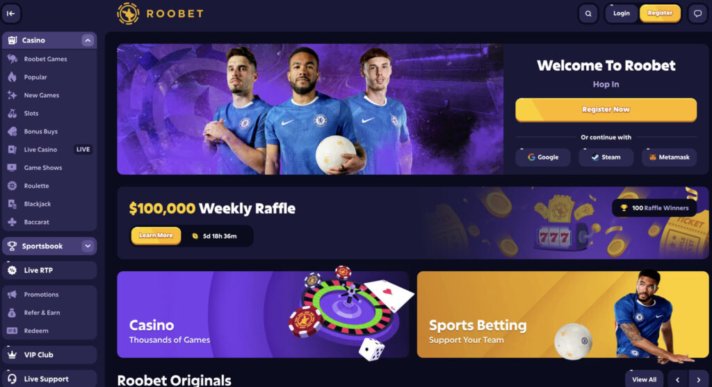Roobet Crypto Casino